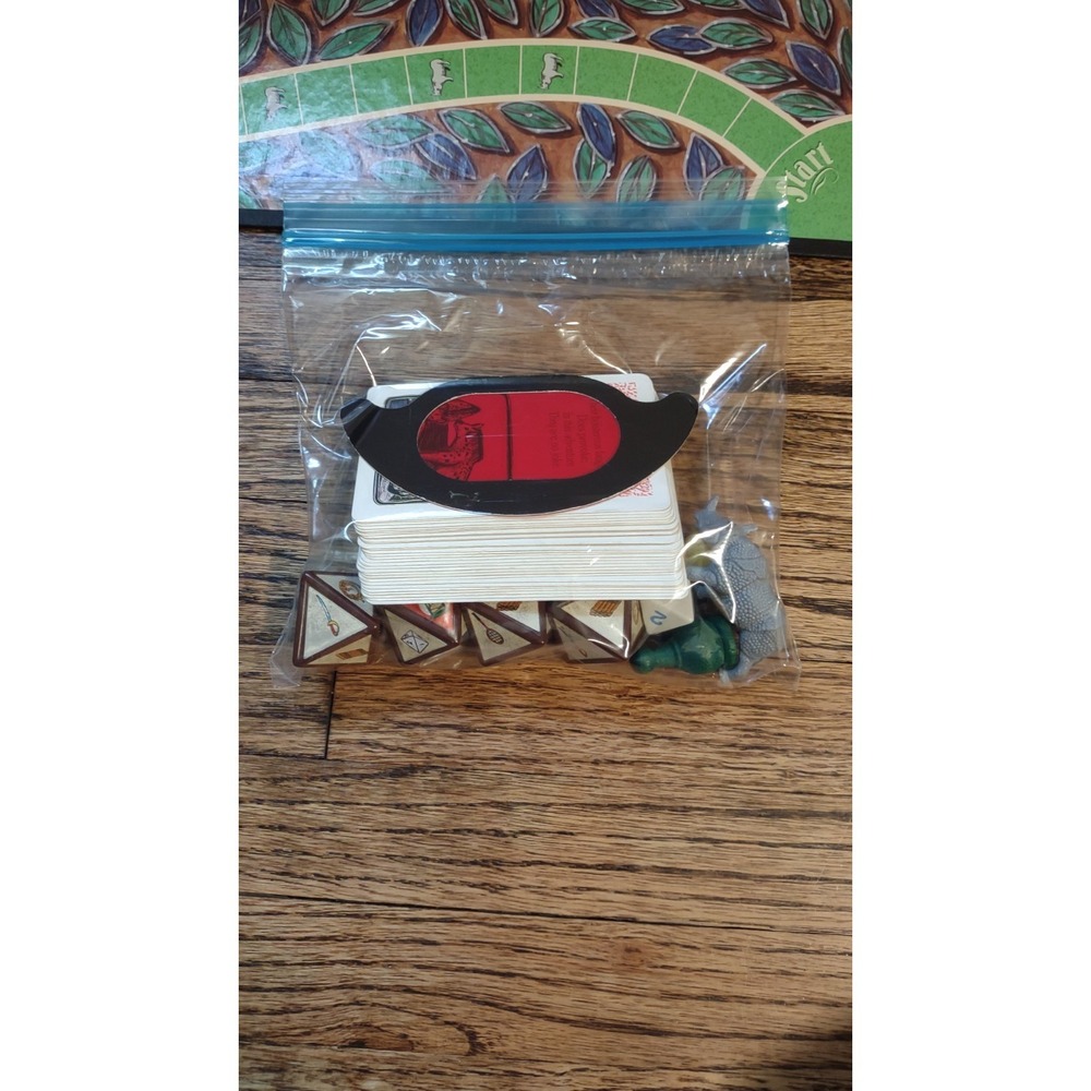Jumanji The Game 1995 Milton Bradley Board Game Vintage Red Decoder 4634-L1 - Picture 10 of 10